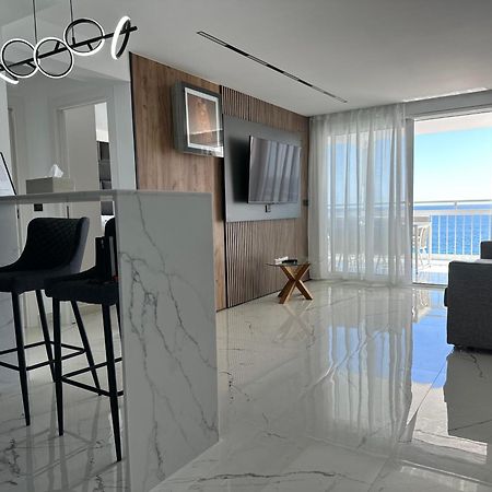 Esmeralda, Benidorm Beachfront Poniente, 1St Line Frontal Seaview, Ocean Terrace Exteriér fotografie