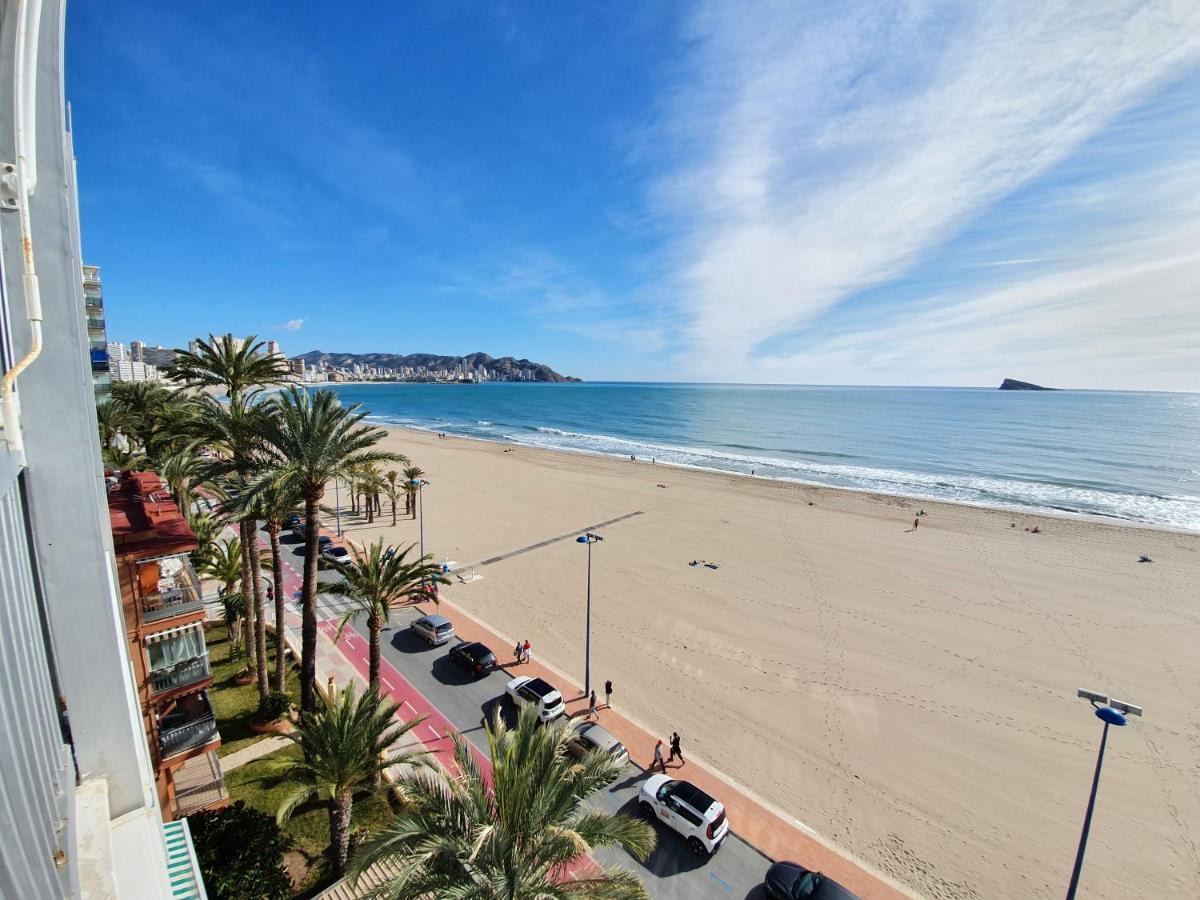 Esmeralda, Benidorm Beachfront Poniente, 1St Line Frontal Seaview, Ocean Terrace Exteriér fotografie