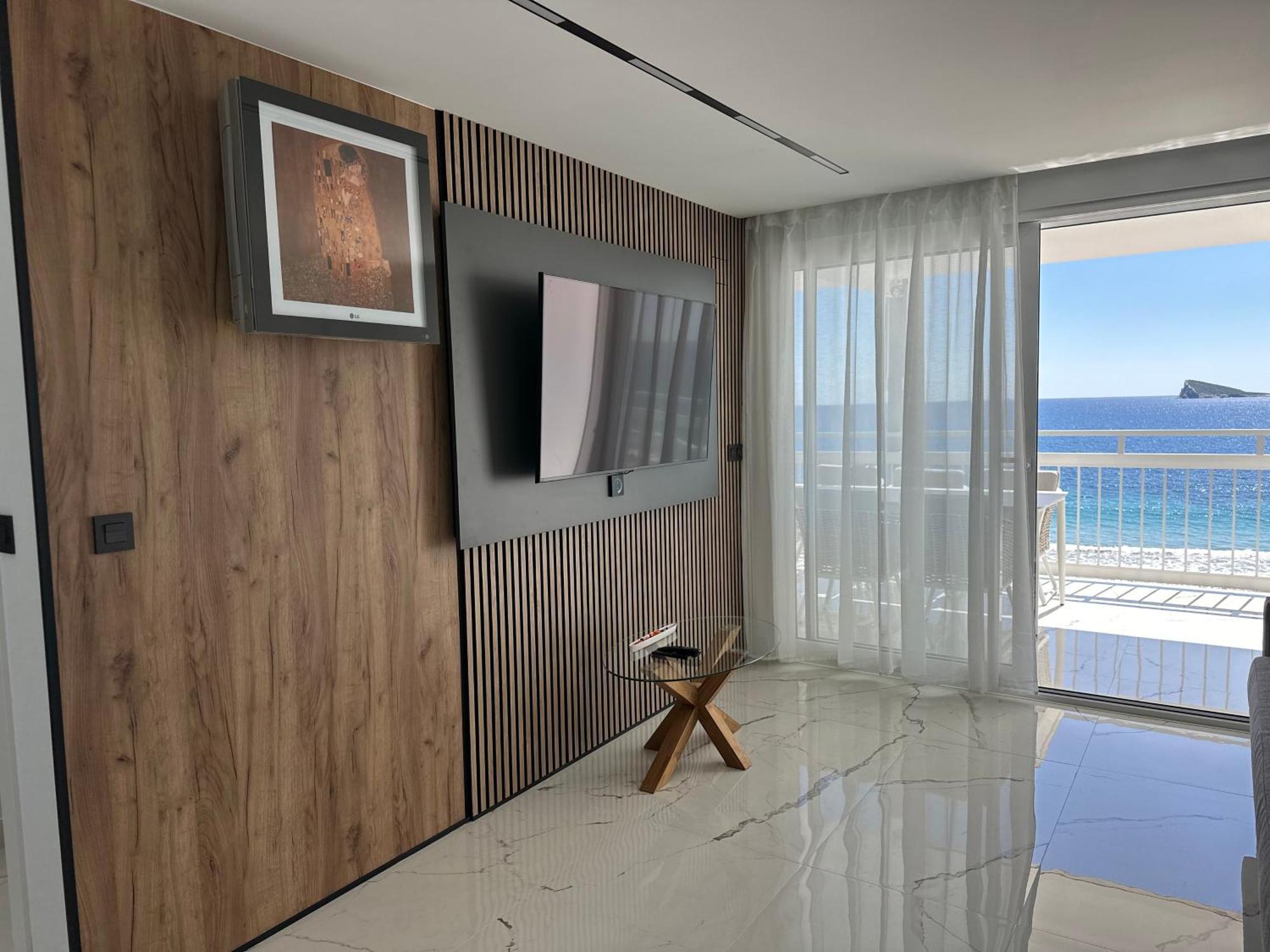 Esmeralda, Benidorm Beachfront Poniente, 1St Line Frontal Seaview, Ocean Terrace Exteriér fotografie