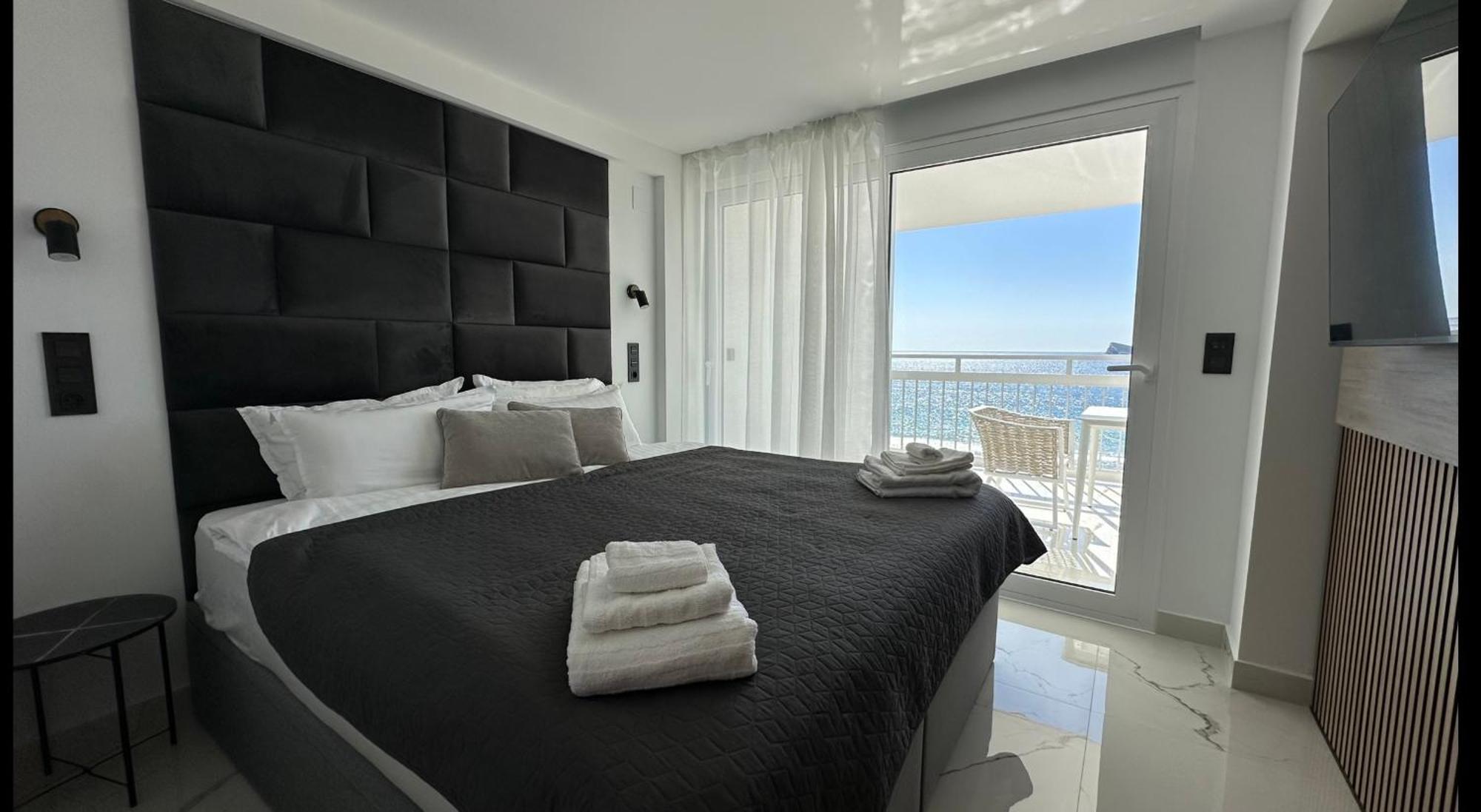 Esmeralda, Benidorm Beachfront Poniente, 1St Line Frontal Seaview, Ocean Terrace Exteriér fotografie